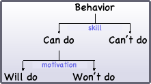 Behavior implementation variables