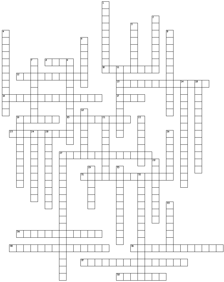 Expert crossword puzzle