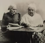 Susan B Anthony & Elizabeth Cady Stanton