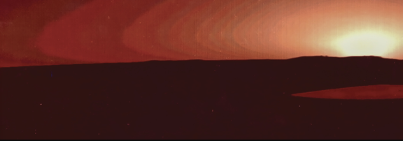 Mars sunset photo