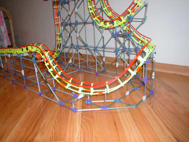 Rocket coaster track right side