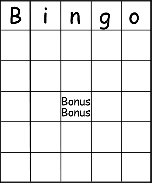 Bingo card image