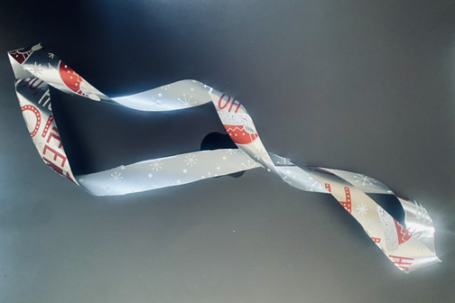 One cut Mobius strip