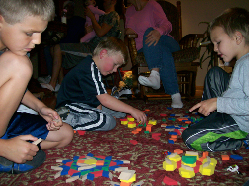 Enjoying pattern blocks