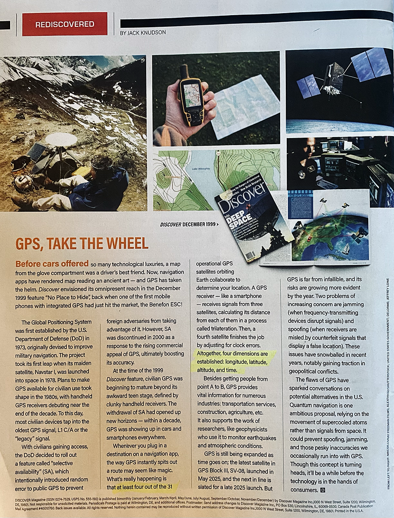 Discover GPS, take the wheel