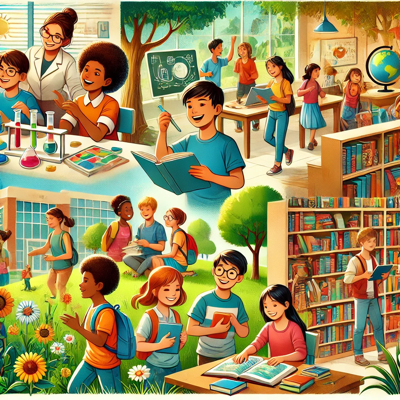 Children learning